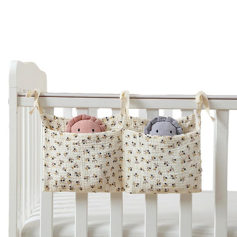 Baby Nursery Storage - Baby Crib Organizer Cot Caddy เตียงเก็บกระเป๋า