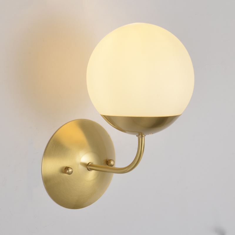 Baby Nursery Wall Lights - Creative โคมไฟข้างเตียง Sleeping Bear Moon Warm