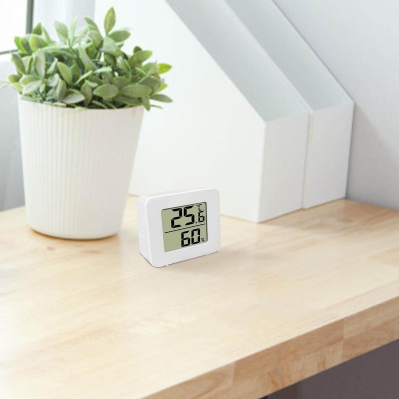 Baby Nursery Temperature - เครื่องวัดความชื้นสัมพัทธ์ความชื้นในร่มมินิดิจิตอลเครื่องวัดความชื้นความชื้นเครื่องวัดความชื้นที่ถูกต้องสําหรับเนอสเซอรี่ห้องเด็กเรือนกระจกเตียง