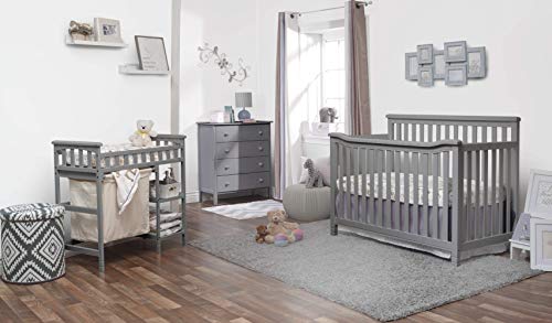 Baby Nursery Furniture Sets - ชุดเฟอร์นิเจอร์เด็ก 3 ชิ้น Palisades พร้อมเตียงเด็กอเนกประสงค์ 4-in-1,