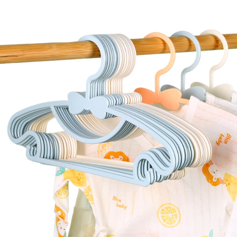 Baby Nursery Essentials - 5-50Pcs ไม้แขวนเสื้อเด็กพลาสติกเสื้อผ้าเด็กแขวนสําหรับเนอสเซอรี่เด็กแขวนเด็กวัยหัดเดินทารกแบบพกพา Coats Home Rack