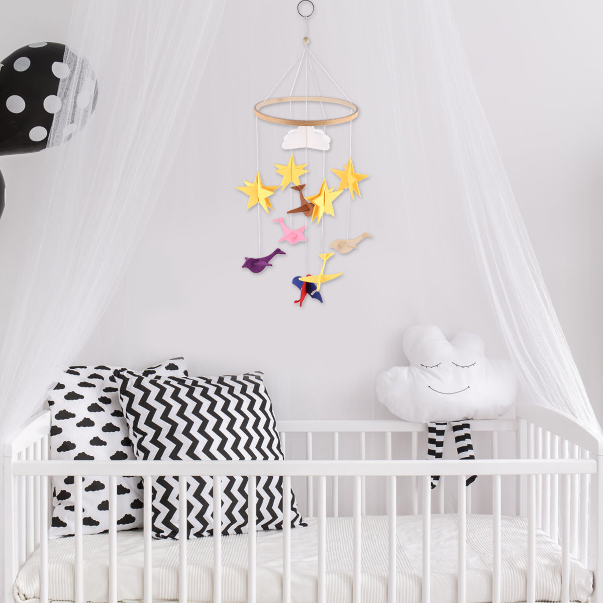 ของตกแต่งแขวนเปลเด็ก 1 ชิ้น โม - Baby Nursery Ornaments บทวิจารณ์และราคา