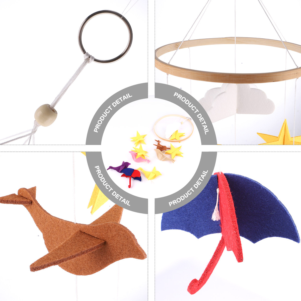 ของตกแต่งแขวนเปลเด็ก 1 ชิ้น โม - Baby Nursery Ornaments บทวิจารณ์และราคา