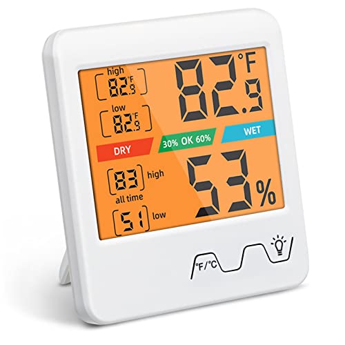 เครื่องวัดอุณหภูมิและความชื้นแ - Baby Nursery Temperature บทวิจารณ์และราคา