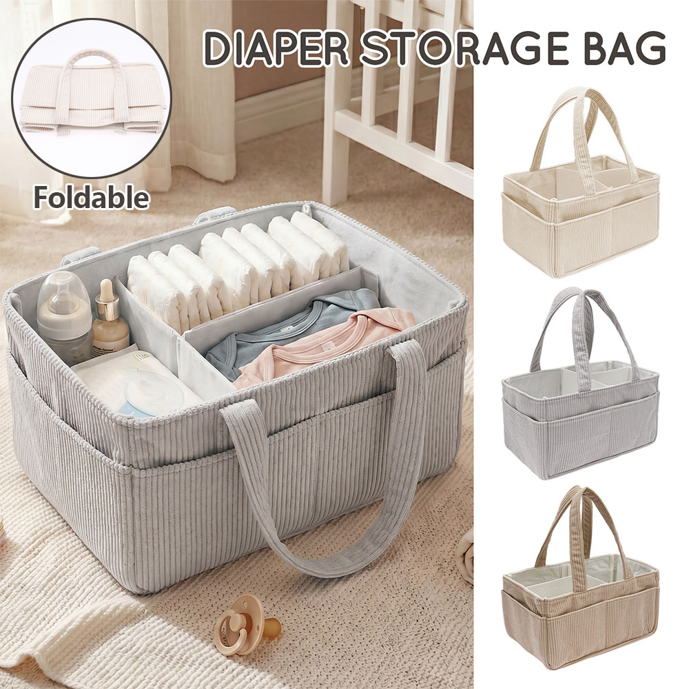 ตะกร้าเก็บของอเนกประสงค์แบบพกพ - Baby Nursery Storage บทวิจารณ์และราคา