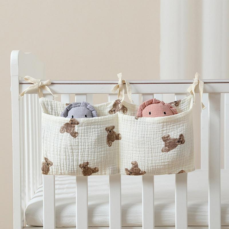 Baby Crib Organizer Cot Caddy  - Baby Nursery Storage บทวิจารณ์และราคา