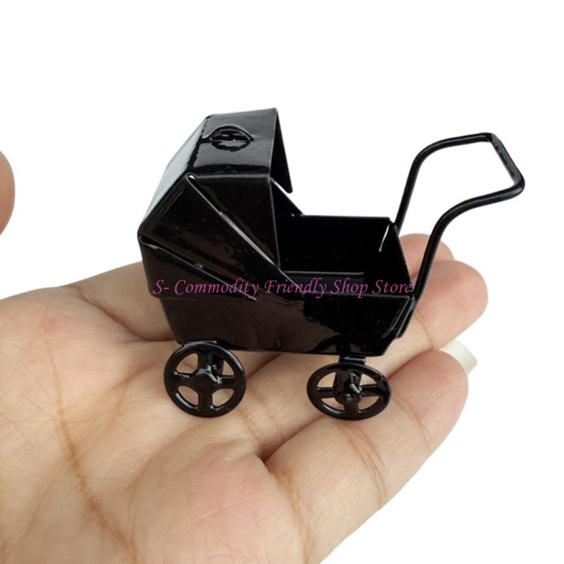 85AE น่ารักสมจริงสีดำ Pram MIN - Baby Nursery Furniture Sets บทวิจารณ์และราคา