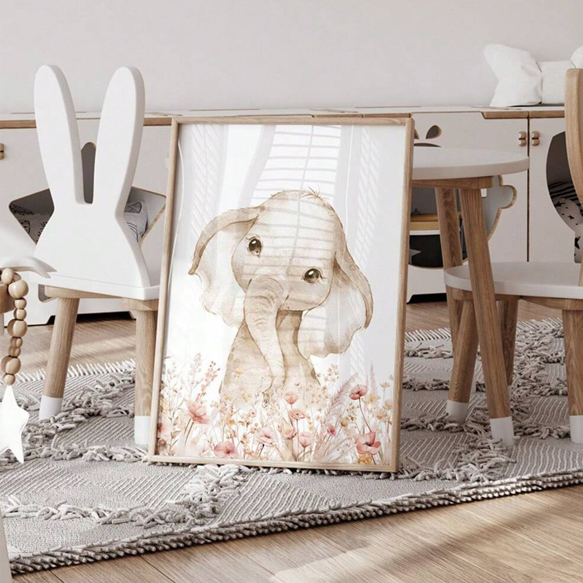 ชุดภาพตกแต่งผนังห้องเด็กอ่อนพร - Baby Nursery Posters บทวิจารณ์และราคา