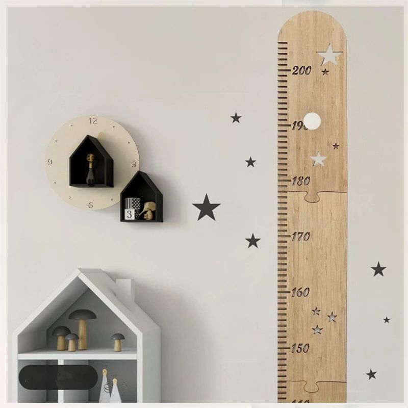 5 แผ่น Nordic ไม้เด็กความสูงแผ - Baby Nursery Ornaments บทวิจารณ์และราคา