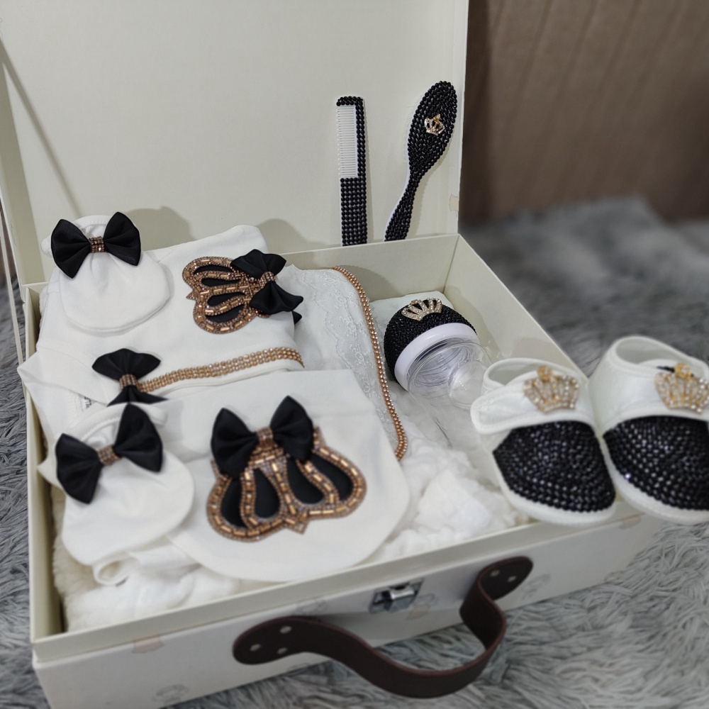 Dollbling สีดําทองทารกแรกเกิด  - Baby Nursery Essentials บทวิจารณ์และราคา