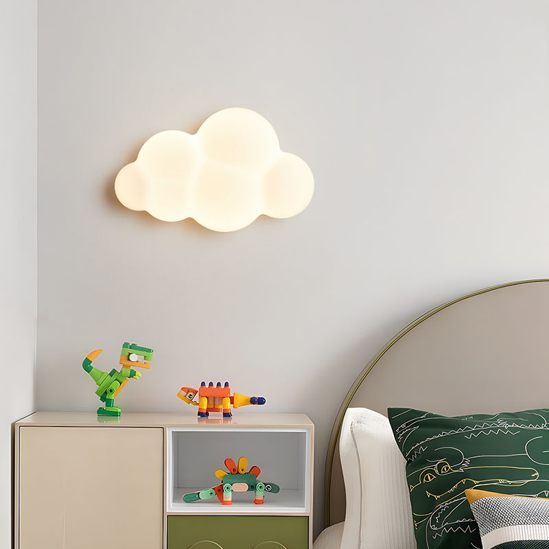 โคมไฟผนังเมฆสีขาวสำหรับห้องเด็ - Baby Nursery Wall Lights บทวิจารณ์และราคา
