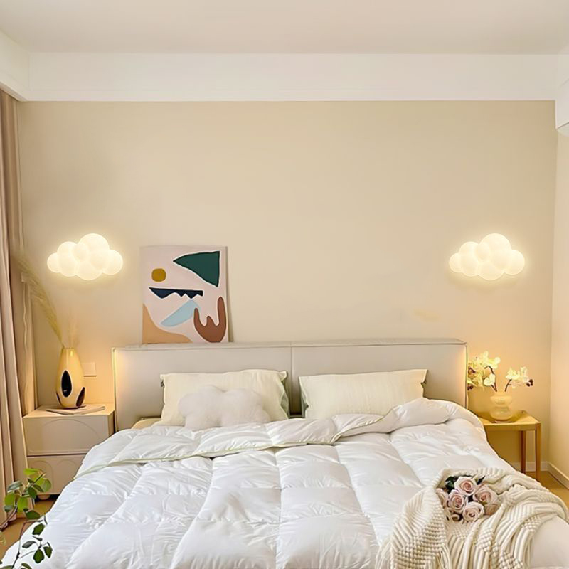 โคมไฟผนังเมฆสีขาวสำหรับห้องเด็ - Baby Nursery Wall Lights บทวิจารณ์และราคา