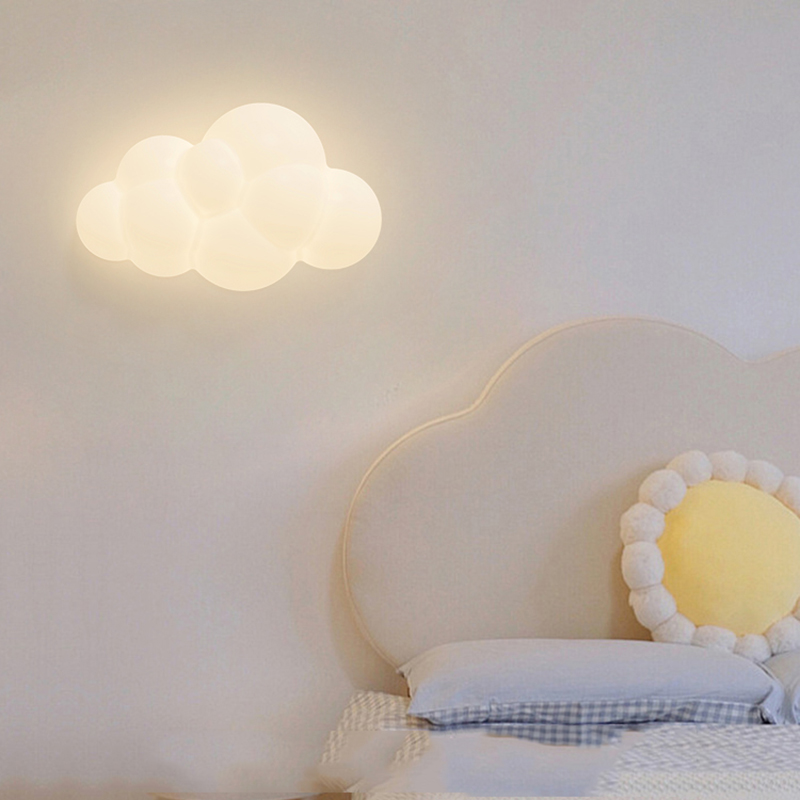 โคมไฟผนังเมฆสีขาวสำหรับห้องเด็ - Baby Nursery Wall Lights บทวิจารณ์และราคา