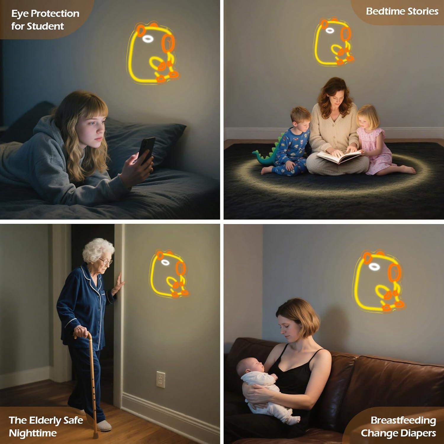 ป้ายไฟนีออนคาปิบาร่า ไฟ LED ปร - Baby Nursery Wall Lights บทวิจารณ์และราคา