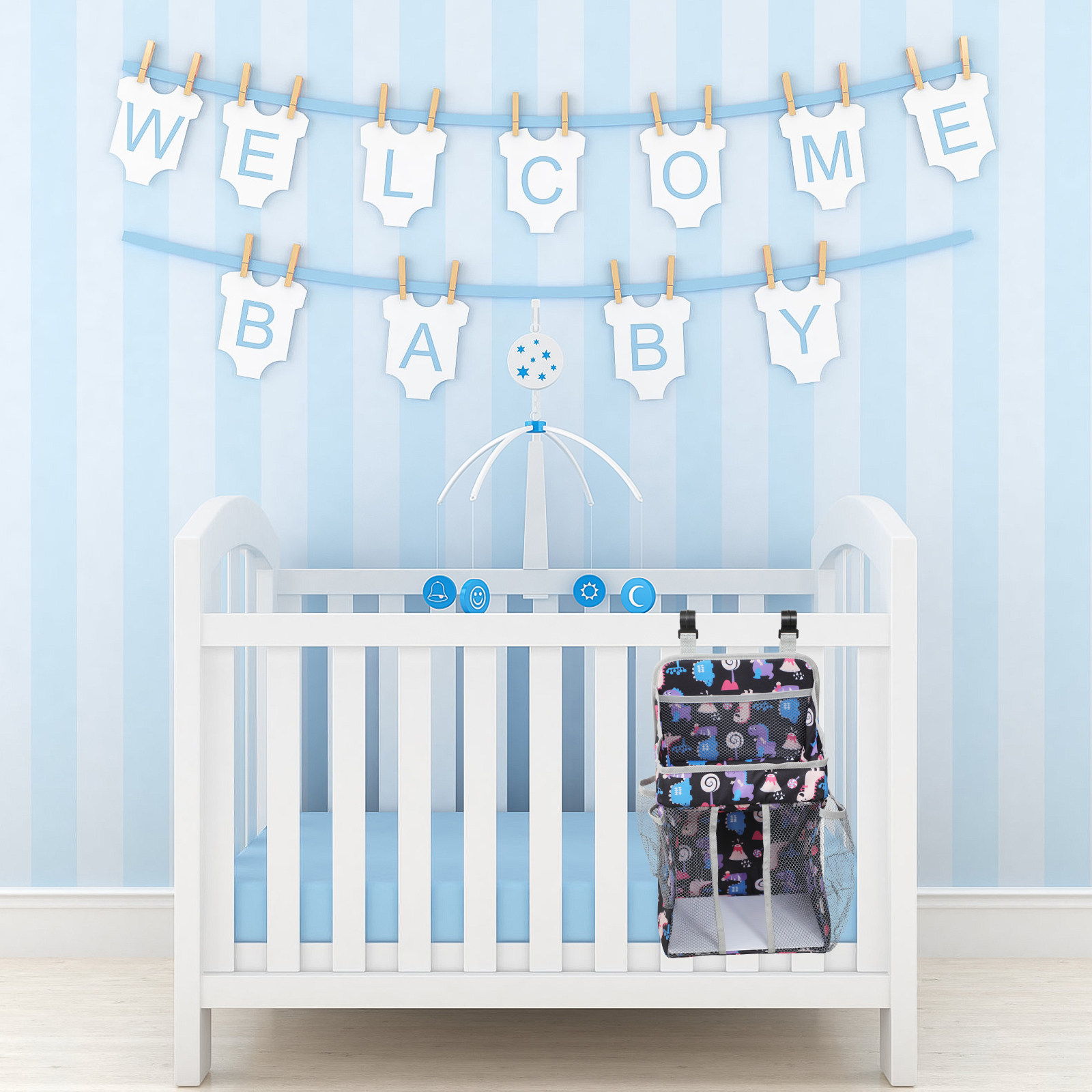 กระเป๋าใส่ผ้าอ้อม ที่เก็บของใน - Baby Nursery Storage บทวิจารณ์และราคา