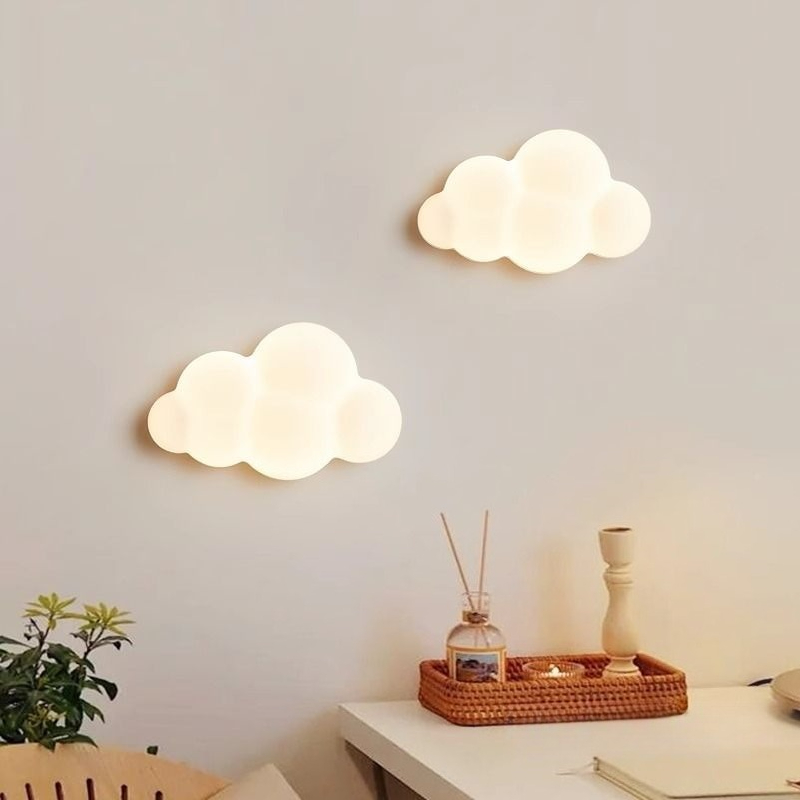 โคมไฟติดผนังรูปเมฆสีขาว สำหรับ - Baby Nursery Wall Lights บทวิจารณ์และราคา