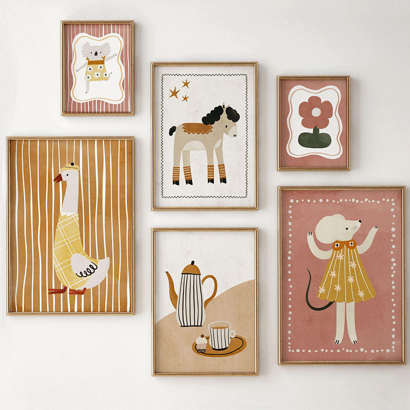 เมาส์ ห่าน ม้า โคอาลา กาแฟ ดอก - Baby Nursery Ornaments บทวิจารณ์และราคา