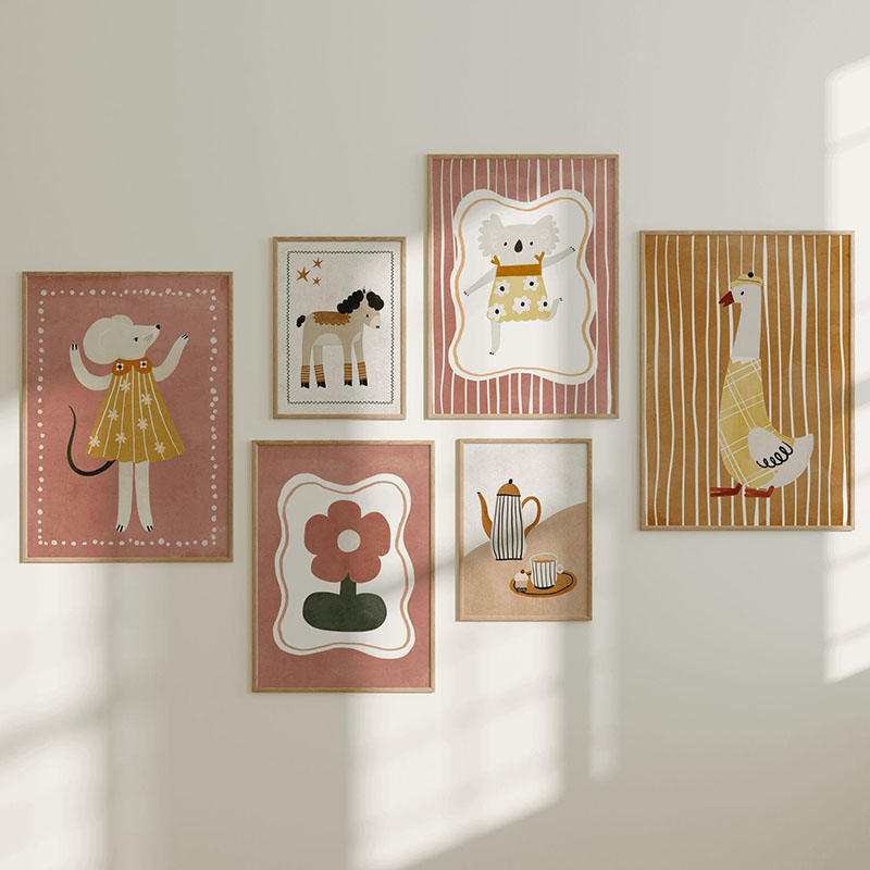เมาส์ ห่าน ม้า โคอาลา กาแฟ ดอก - Baby Nursery Ornaments บทวิจารณ์และราคา