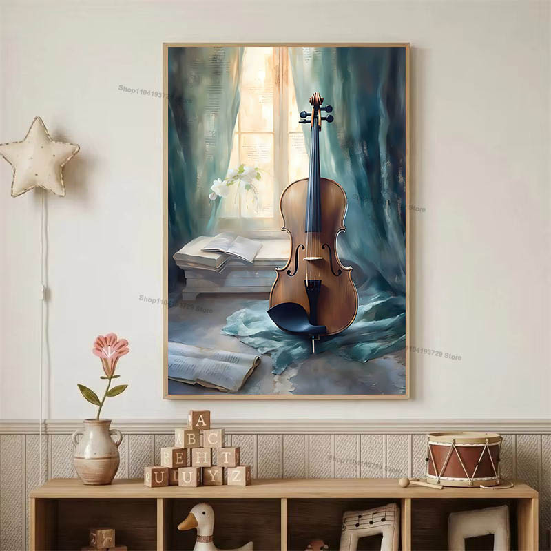 ภาพวาดสีน้ำ บัลเลต์ เด็กผู้หญิ - Baby Nursery Posters บทวิจารณ์และราคา