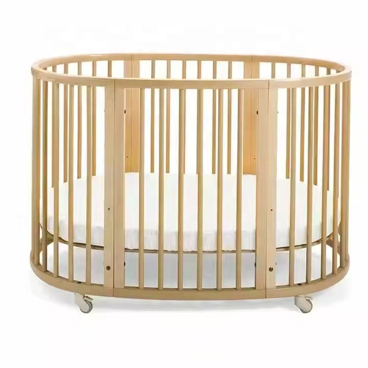 เปลเด็กไม้รูปทรงวงรีแบบปรับเปล - Baby Nursery Furniture Sets บทวิจารณ์และราคา