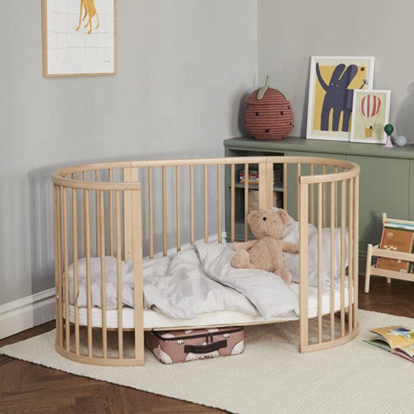 เปลเด็กไม้รูปทรงวงรีแบบปรับเปล - Baby Nursery Furniture Sets บทวิจารณ์และราคา