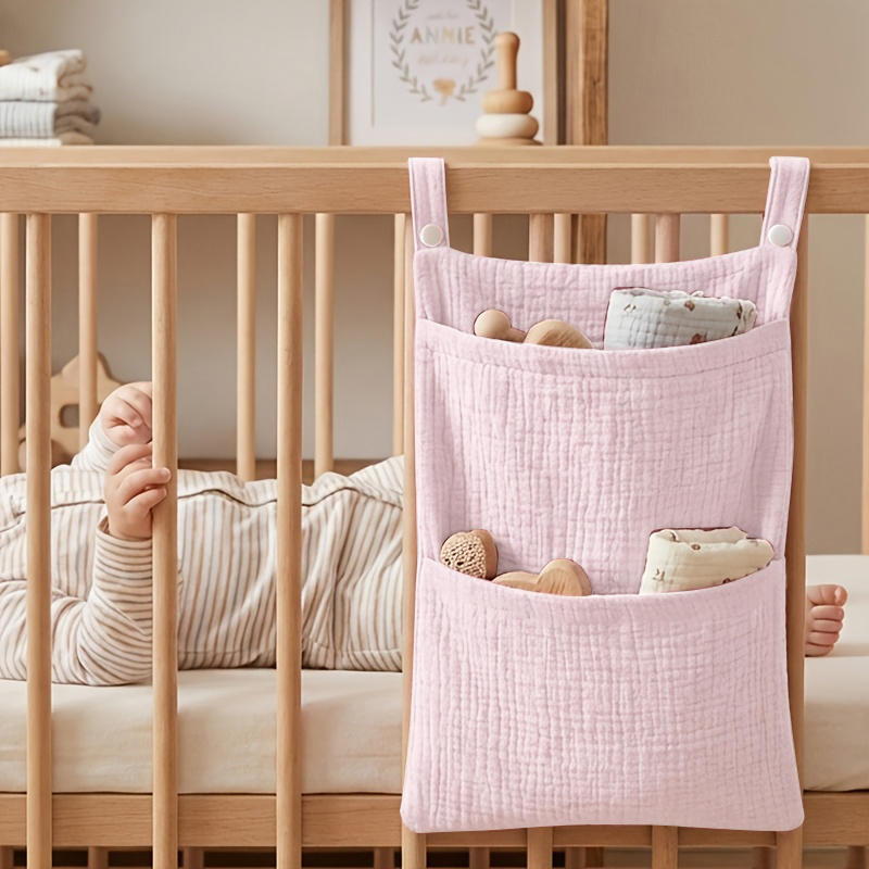 กระเป๋าแขวนรถเข็นเด็กผ้าฝ้ายแท - Baby Nursery Storage บทวิจารณ์และราคา