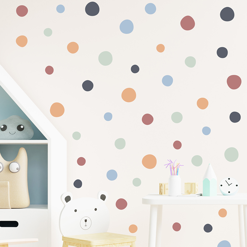 60 ชิ้น/เซ็ต Polka Dots รูปแบบ - Baby Nursery Furniture Sets บทวิจารณ์และราคา