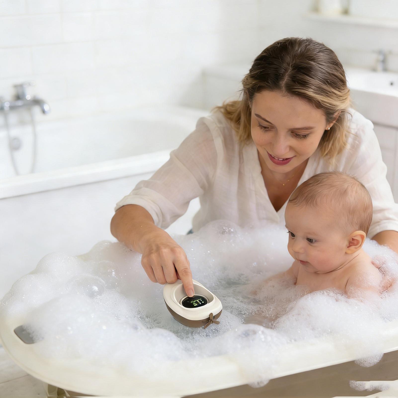 เครื่องวัดอุณหภูมิอ่างอาบน้ำแบ - Baby Nursery Temperature บทวิจารณ์และราคา