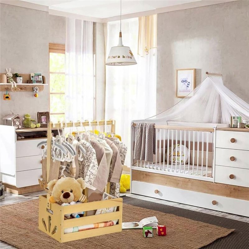 ตะกร้าของขวัญงานเลี้ยงฉลองทารก - Baby Nursery Storage บทวิจารณ์และราคา