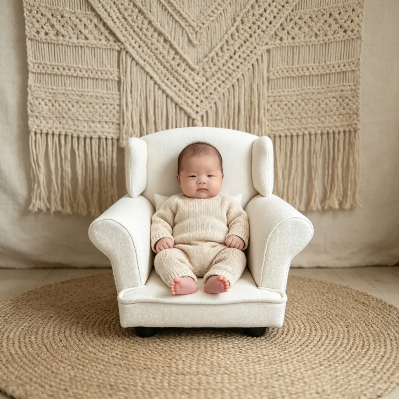 เก้าอี้โซฟาสำหรับถ่ายภาพเด็กแร - Baby Nursery Chair บทวิจารณ์และราคา