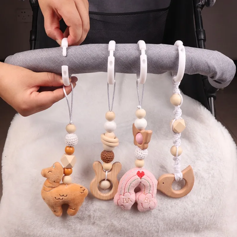 6 ชิ้นของเล่นเด็กไม้ Beech กิจ - Baby Nursery Ornaments บทวิจารณ์และราคา
