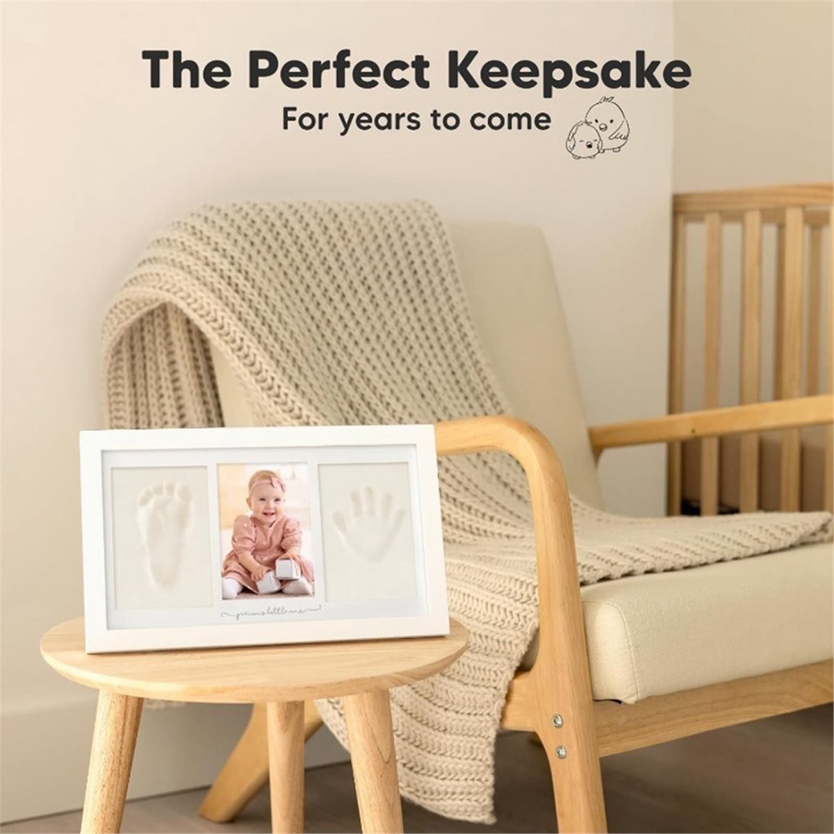 ชุดของที่ระลึกรอยมือและรอยเท้า - Baby Nursery Essentials บทวิจารณ์และราคา
