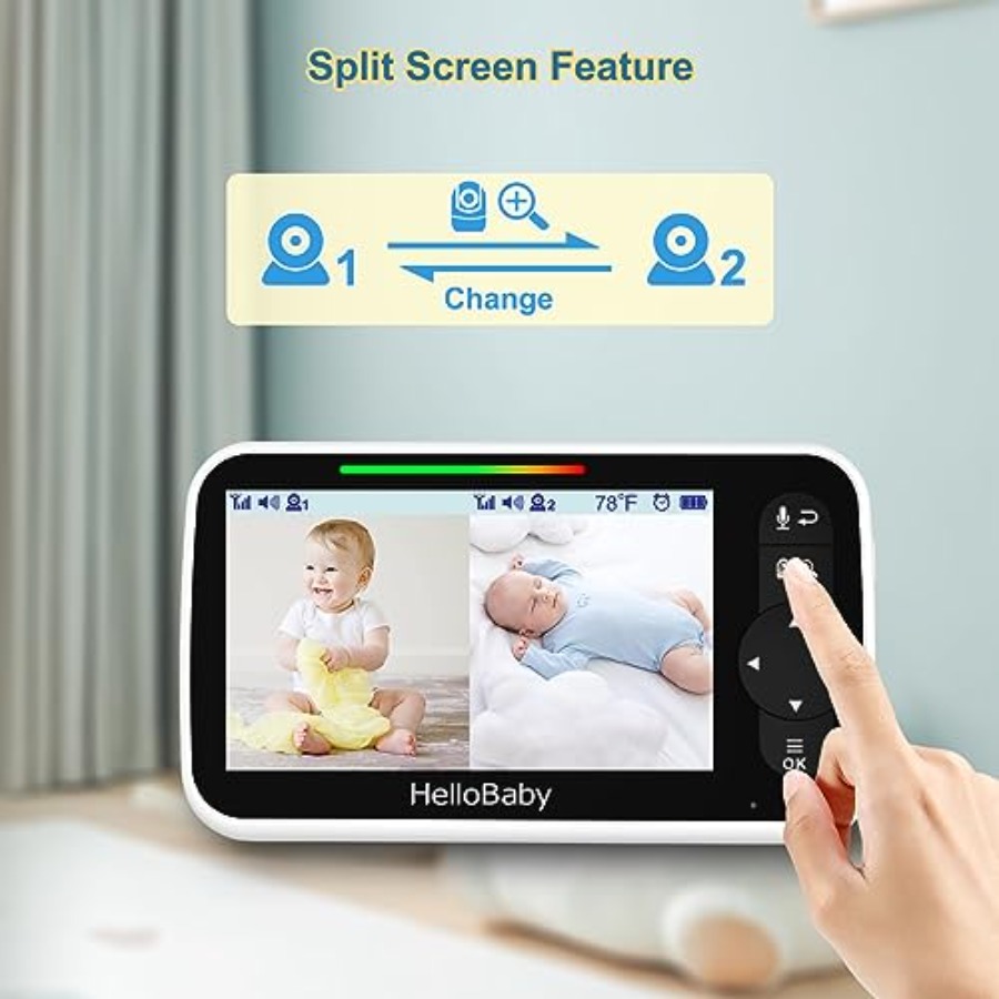 กล้องวิดีโอสำหรับดูแลเด็กในห้อ - Baby Nursery Temperature บทวิจารณ์และราคา